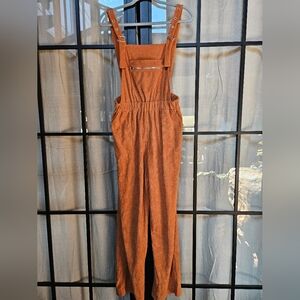 Source Unknown Brown Jumpsuit